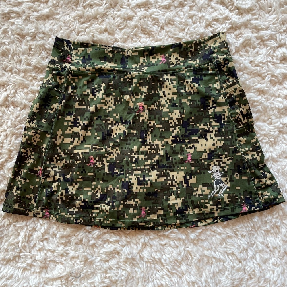 EUC RunningSkirts brand Digital Camo Athletic Skirt
